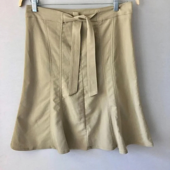Spring Street Vintage Tie Waist Fit & Flare Skirt - Picture 1 of 5